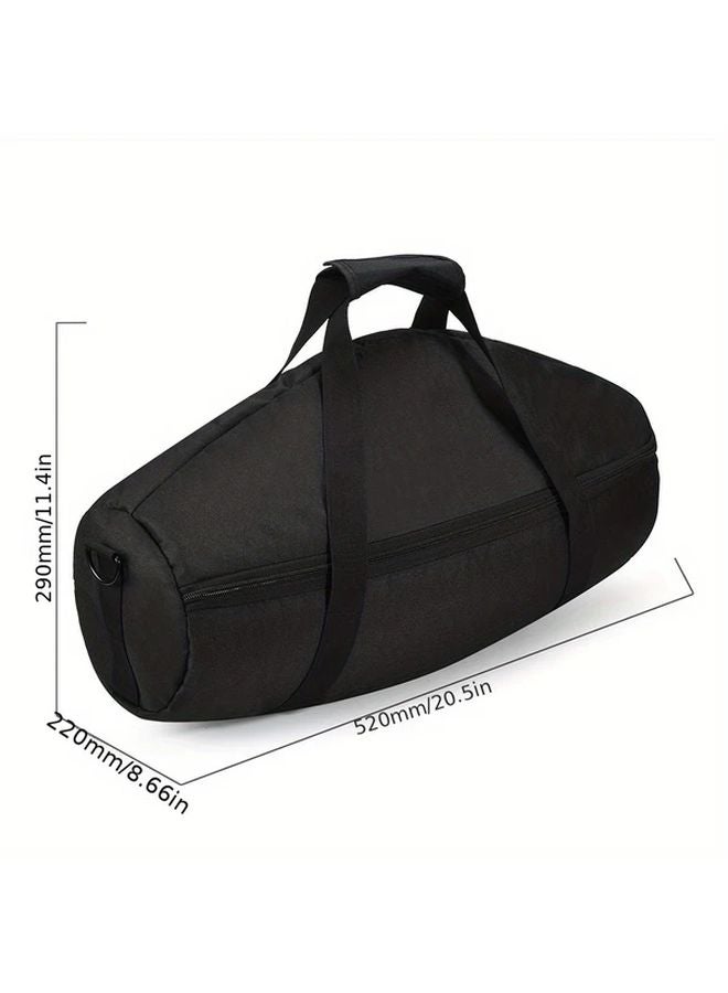 Black Waterproof Wireless Compatible Speaker Shoulder Bag for JBL Boombox 3 and Boombox 2 - Image 4